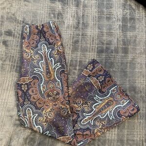 Paisley Bell Bottom Pants
